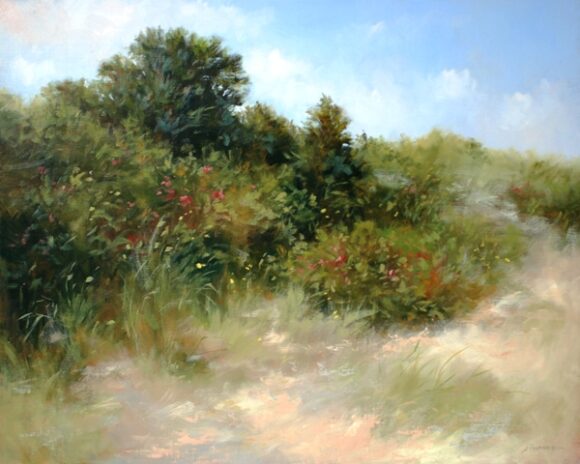 "Shoreline Memories" is one of the works featured in this year's 'Expressions' Art Show.