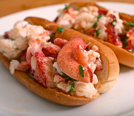 The best lobster rolls in town at Lyme Academy College. 