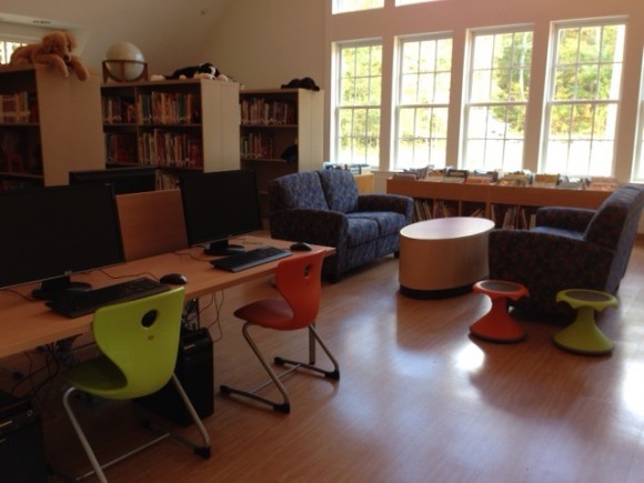 The new Children's Room at Lyme Public Library.