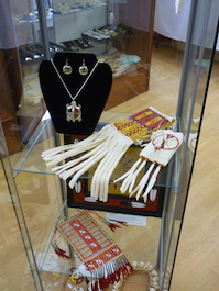 Assorted Lakota crafts and jewelry