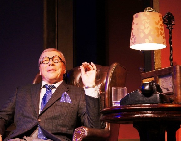 Bruce Connelly plays the indomitable George Burns. (Photographer: Rose Picarelli)