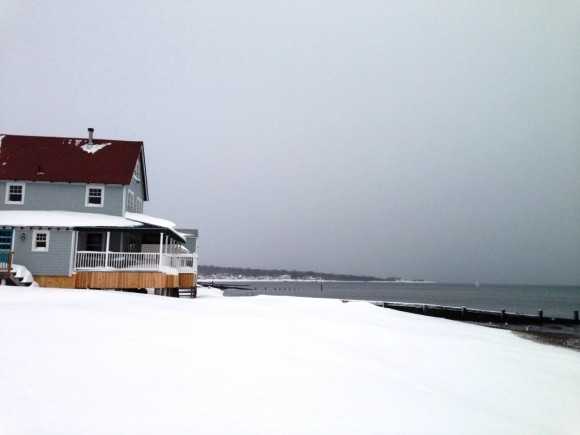 Here's Hawks Nest Beach looking east by Linda Graham ...