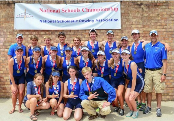 An extraordinary feat -- every Lyme-Old Lyme HS rower who went to the National regatta won a gold medal.