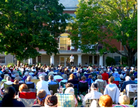 It's always a wonderful evening at Salt Marsh's "Opera in the Park" in Old Saybrook.