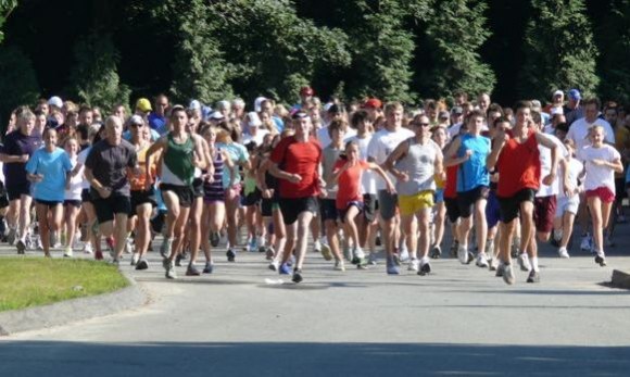 And they're off! The start of last year's race.