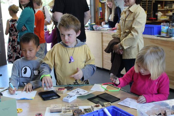 Families are invited to create hands-on crafts during Community Free Day on May 7, at the Florence Griswold Museum in Old Lyme.