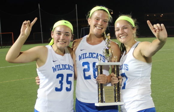 Wildcats seniors are all smiles. Photo by Lauren Romeo.