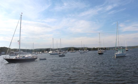 View of the Connecticut River from the "Victoria."