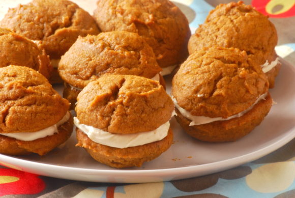 These delicious Pumpkin Whoopie Pies won't last long!