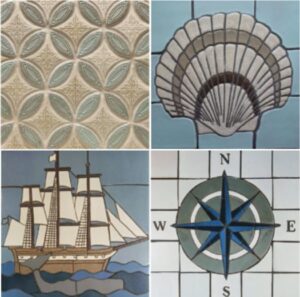 Talk on 'History of Artisan Tiles' hosted by OL Historical Society @ Old Lyme Historical Society